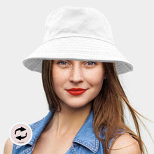 Load image into Gallery viewer, Reversible Solid Bucket Hat
