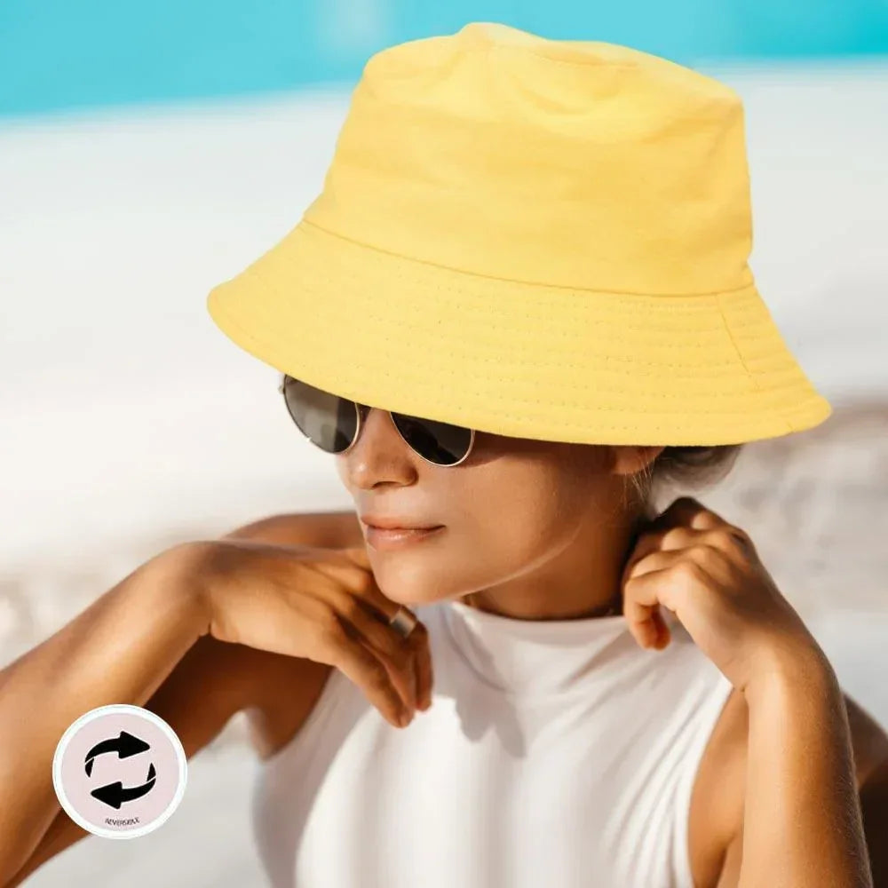 Reversible Solid Bucket Hat - Jewelry Store by Erik Rayo