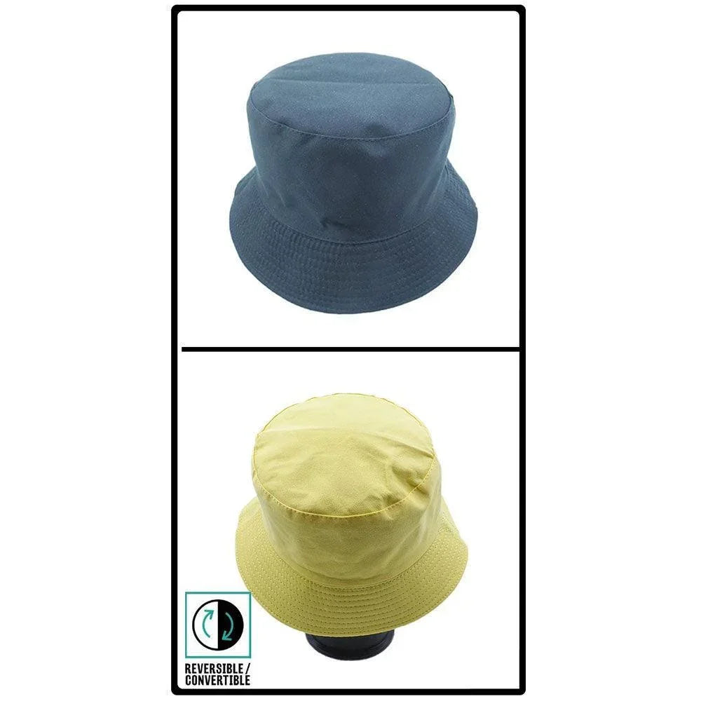 Reversible Smile Pointed Bucket Hat - Jewelry Store by Erik Rayo