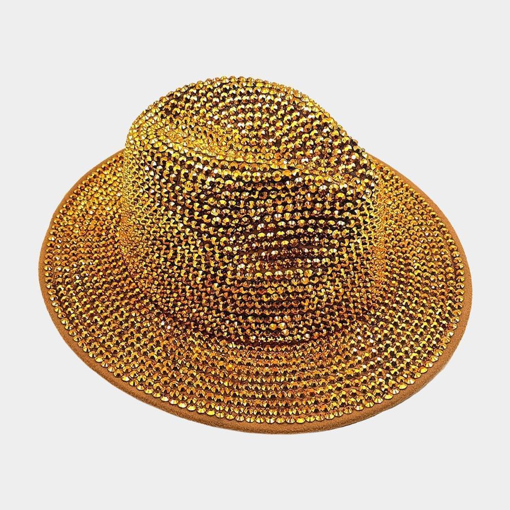 Bling Studded Panama Hat - Jewelry Store by Erik Rayo