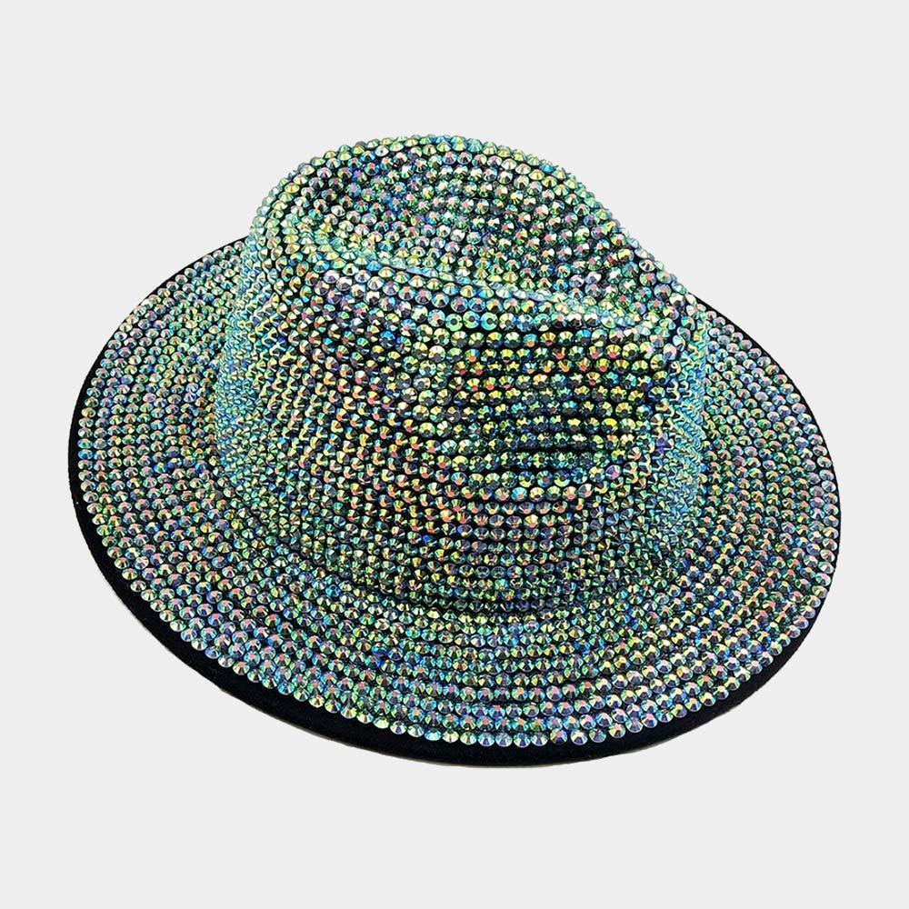 Bling Studded Panama Hat - Jewelry Store by Erik Rayo