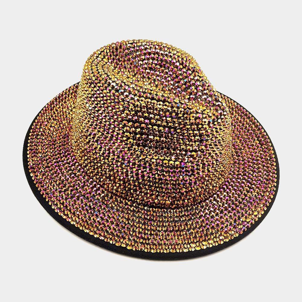 Bling Studded Panama Hat - Jewelry Store by Erik Rayo