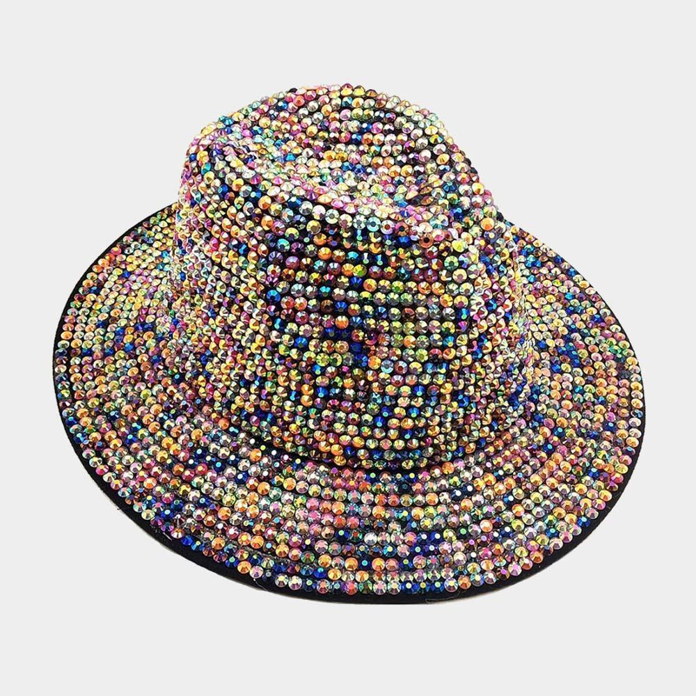 Bling Studded Panama Hat - Jewelry Store by Erik Rayo