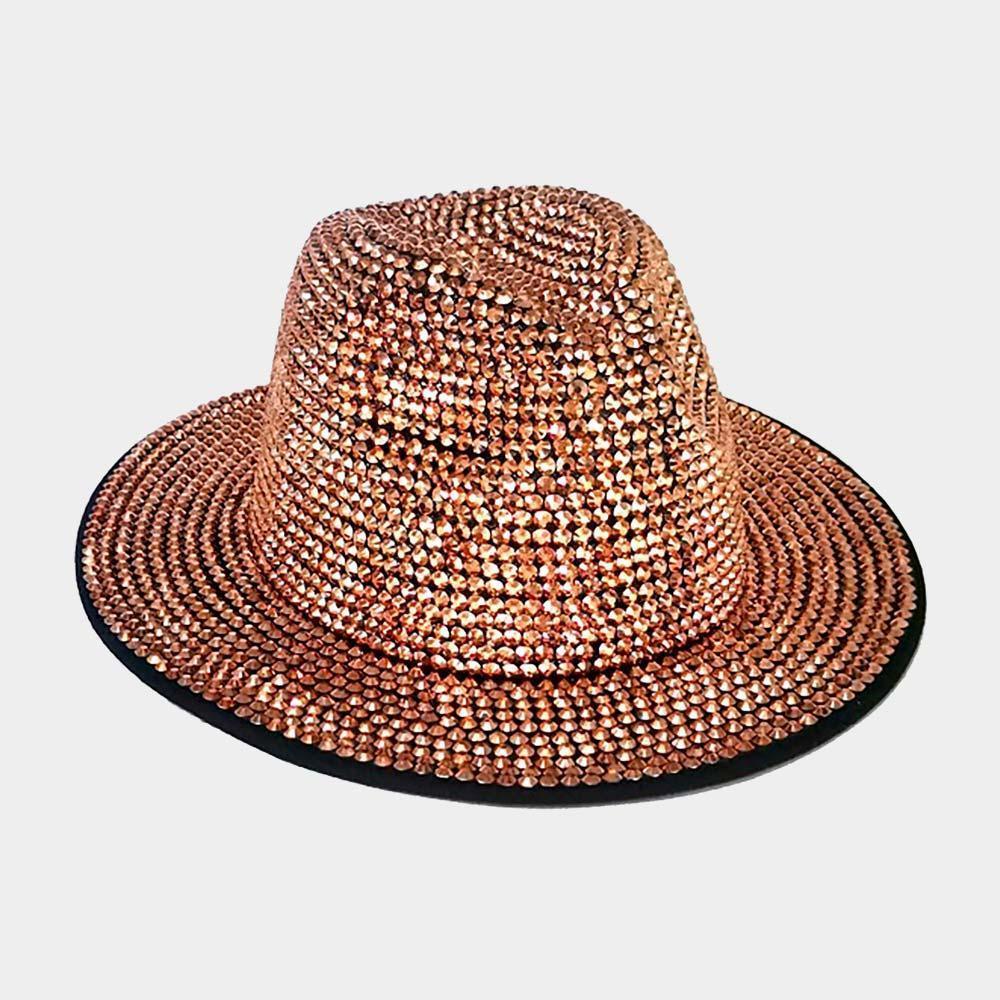 Bling Studded Panama Hat - Jewelry Store by Erik Rayo