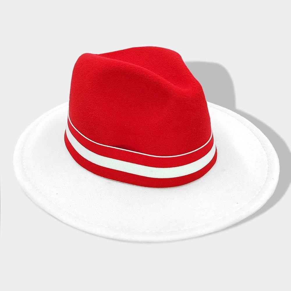 Color Blocked Fedora Hat - Jewelry Store by Erik Rayo