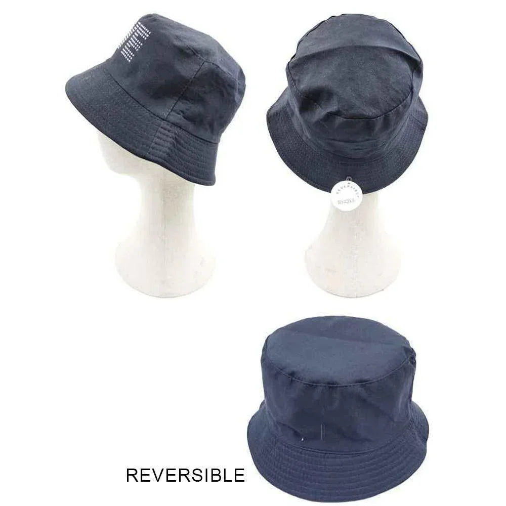 LOVE Message Solid Reversible Bucket Hat - Jewelry Store by Erik Rayo