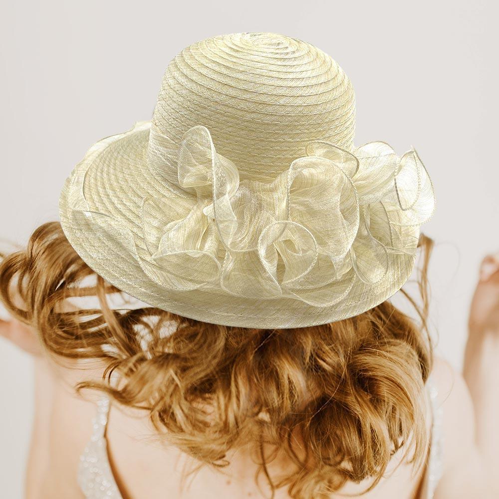 Flower Organza Dressy Hat - Jewelry Store by Erik Rayo