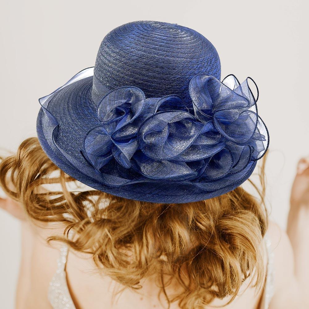 Flower Organza Dressy Hat - Jewelry Store by Erik Rayo