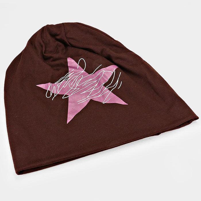 Star Light Polyester Beanie - Jewelry Store by Erik Rayo