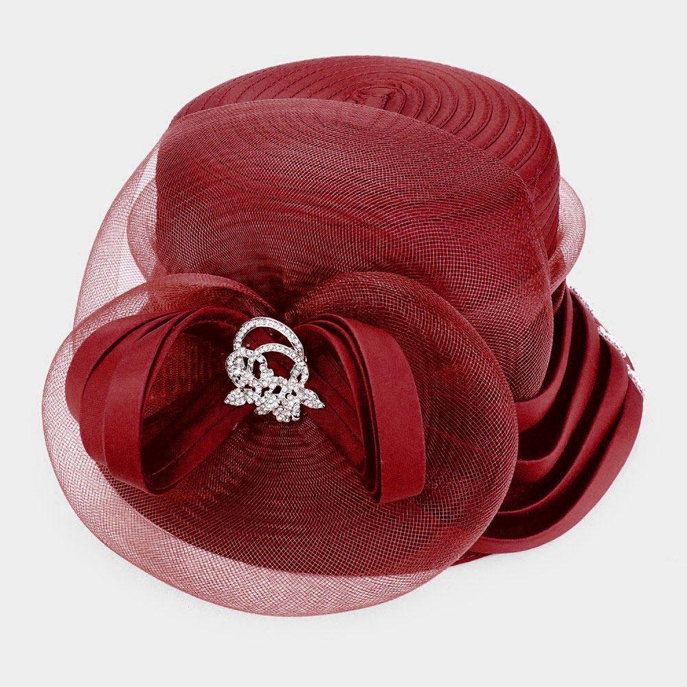 Bow Accented Dressy Hat - Jewelry Store by Erik Rayo