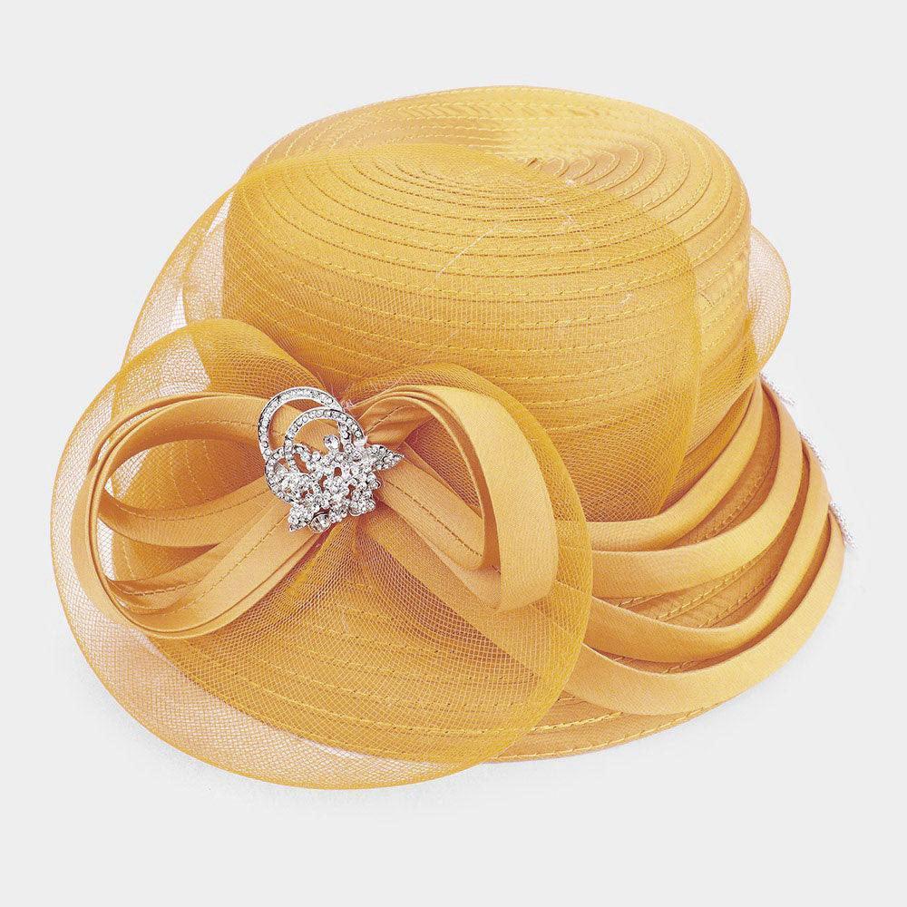 Bow Accented Dressy Hat - Jewelry Store by Erik Rayo