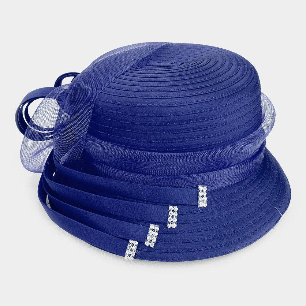 Bow Accented Dressy Hat - Jewelry Store by Erik Rayo