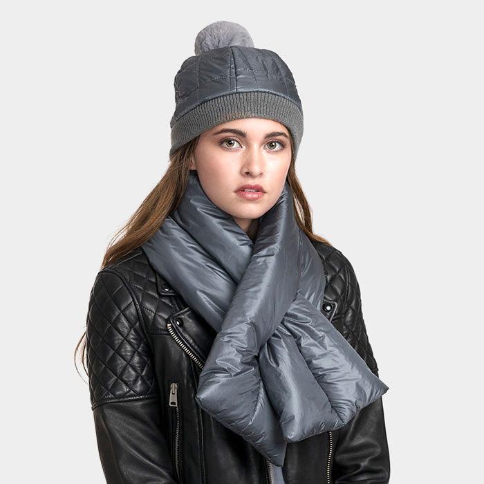 Padded Puffer Beanie Hat - Jewelry Store by Erik Rayo