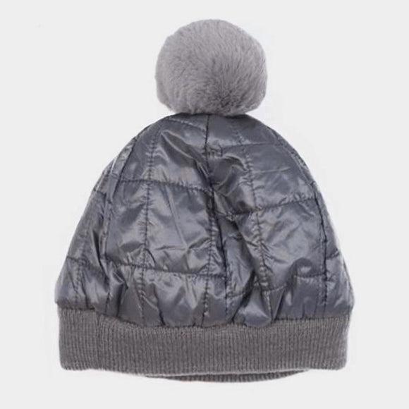 Padded Puffer Beanie Hat - Jewelry Store by Erik Rayo