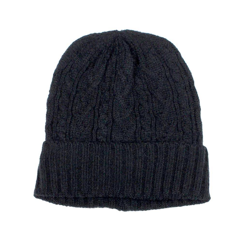 Cable Knit Cuff Beanie Hat - Jewelry Store by Erik Rayo