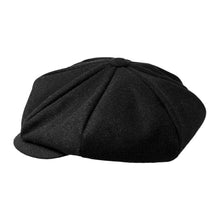 Load image into Gallery viewer, Solid Wool Newsboy Hat
