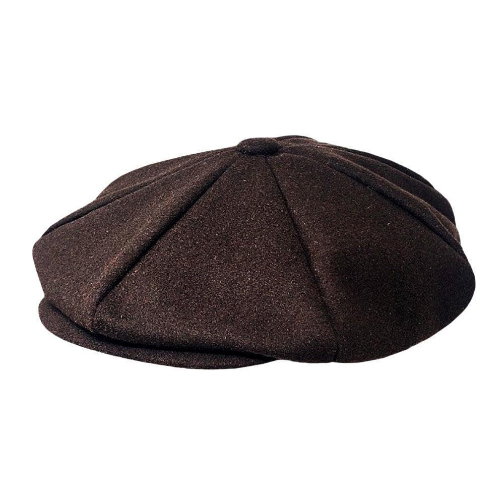 Solid Wool Newsboy Hat - Jewelry Store by Erik Rayo