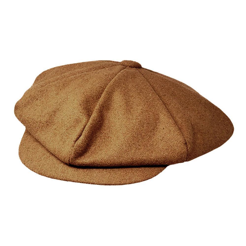 Solid Wool Newsboy Hat - Jewelry Store by Erik Rayo