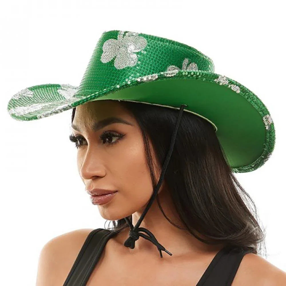 St. Patricks Day Shamrock Clover Hat - Jewelry Store by Erik Rayo