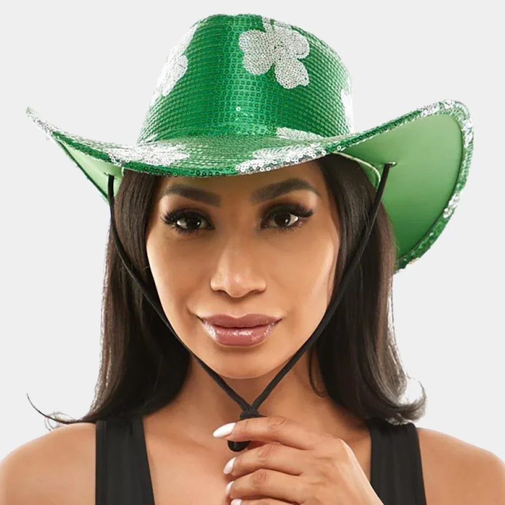 St. Patricks Day Shamrock Clover Hat - Jewelry Store by Erik Rayo