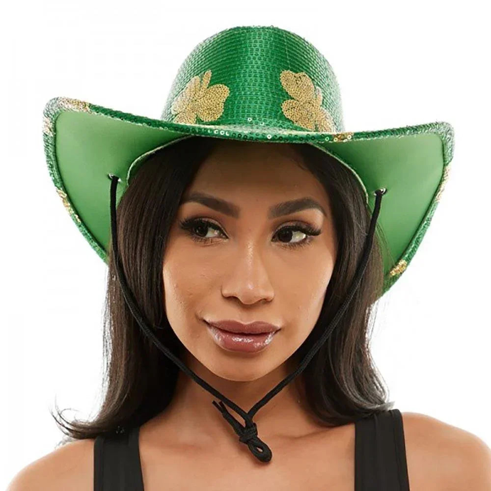 St. Patricks Day Shamrock Clover Hat - Jewelry Store by Erik Rayo
