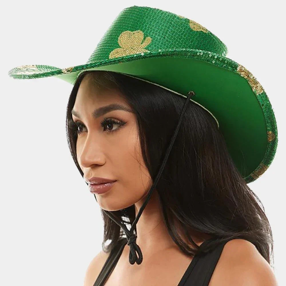 St. Patricks Day Shamrock Clover Hat - Jewelry Store by Erik Rayo