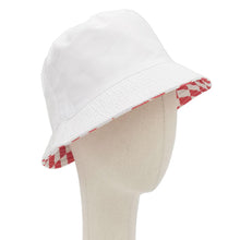 Load image into Gallery viewer, Reversible Checkerboard Bucket Hat
