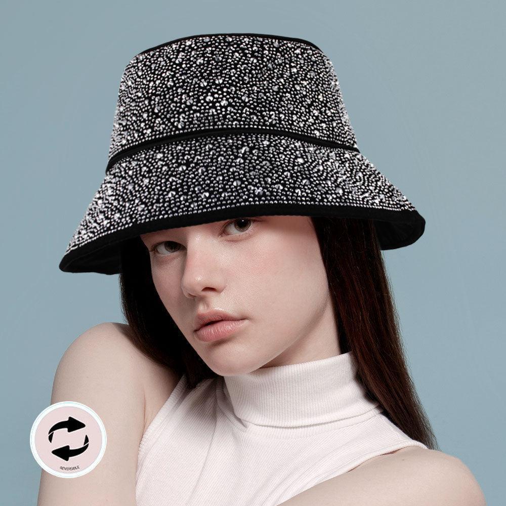 Reversible Bling Bucket Hat - Jewelry Store by Erik Rayo