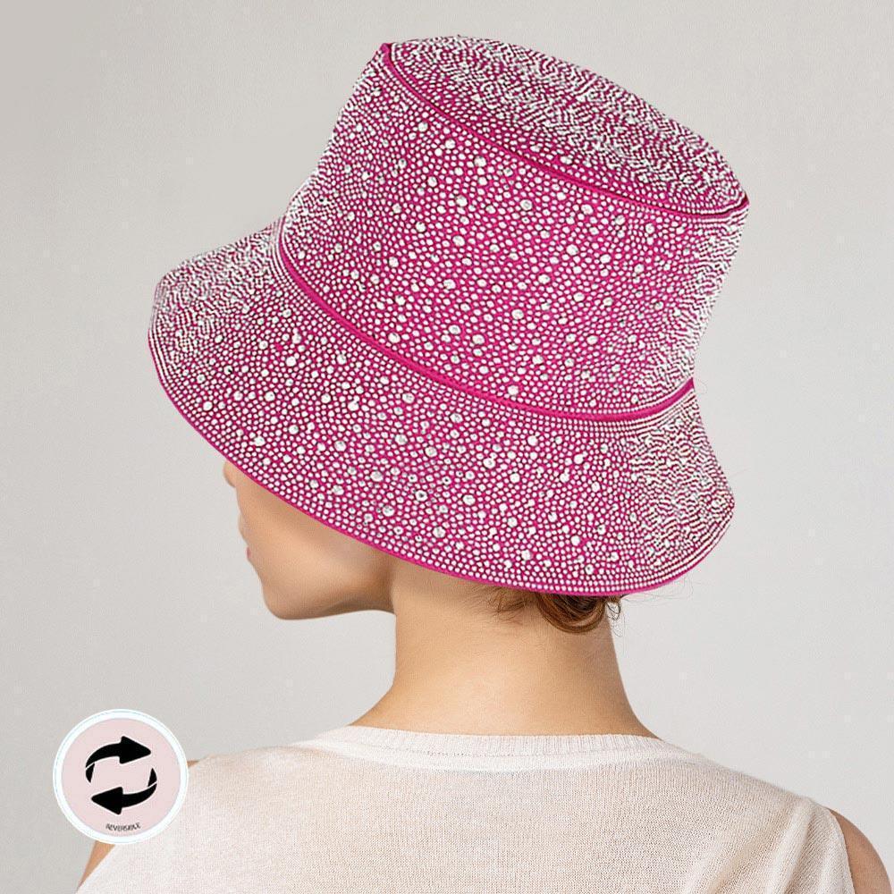 Reversible Bling Bucket Hat - Jewelry Store by Erik Rayo
