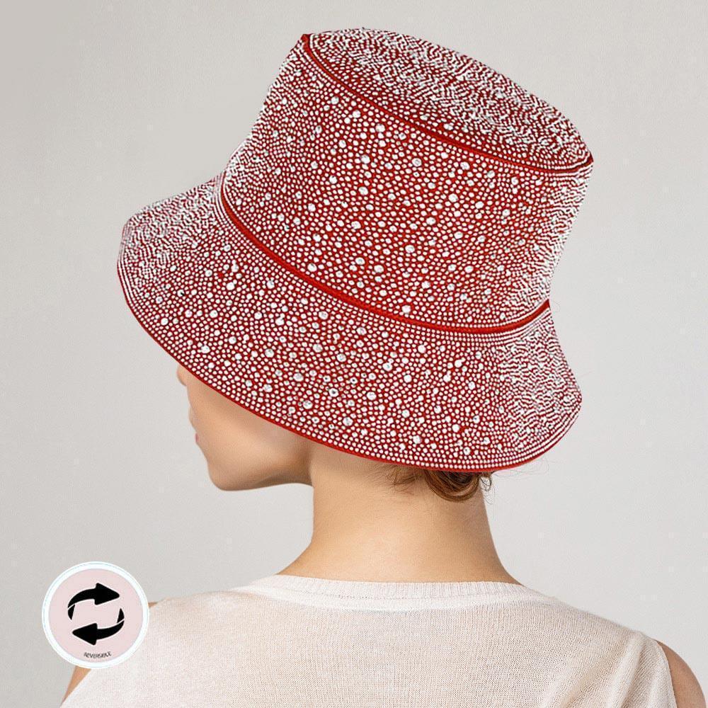 Reversible Bling Bucket Hat - Jewelry Store by Erik Rayo