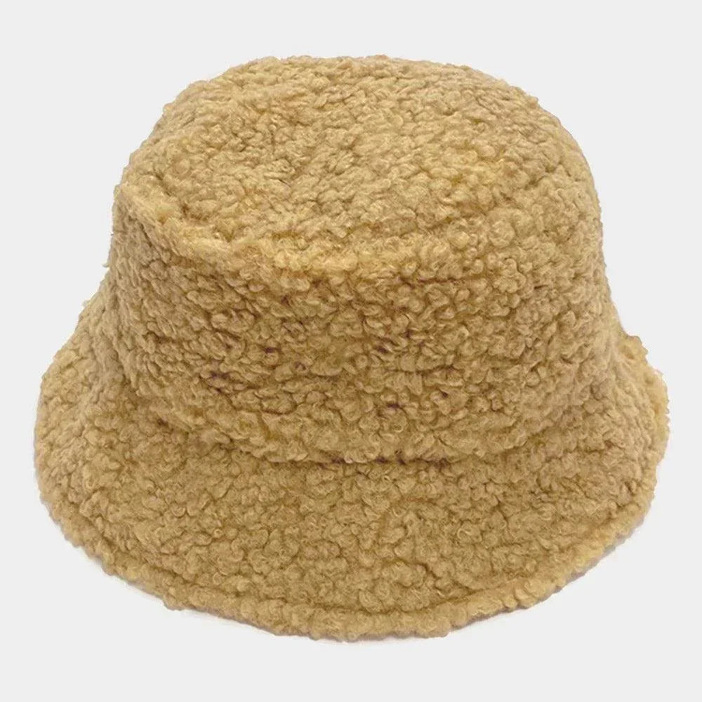 Faux Fur Sherpa Bucket Hat - Jewelry Store by Erik Rayo