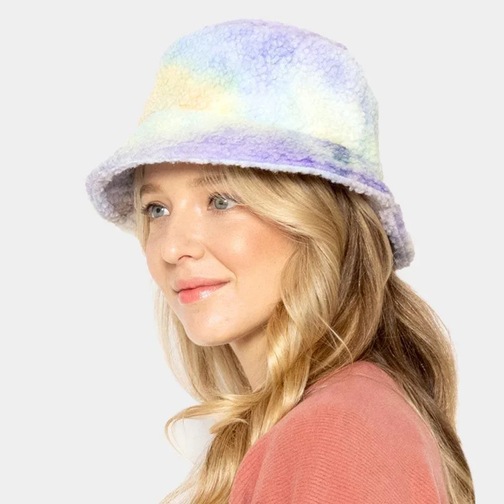 Tie Dye Teddy Bucket Hat - Jewelry Store by Erik Rayo