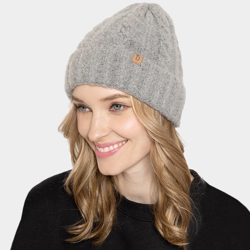Cable Knit Cuff Beanie Hat - Jewelry Store by Erik Rayo