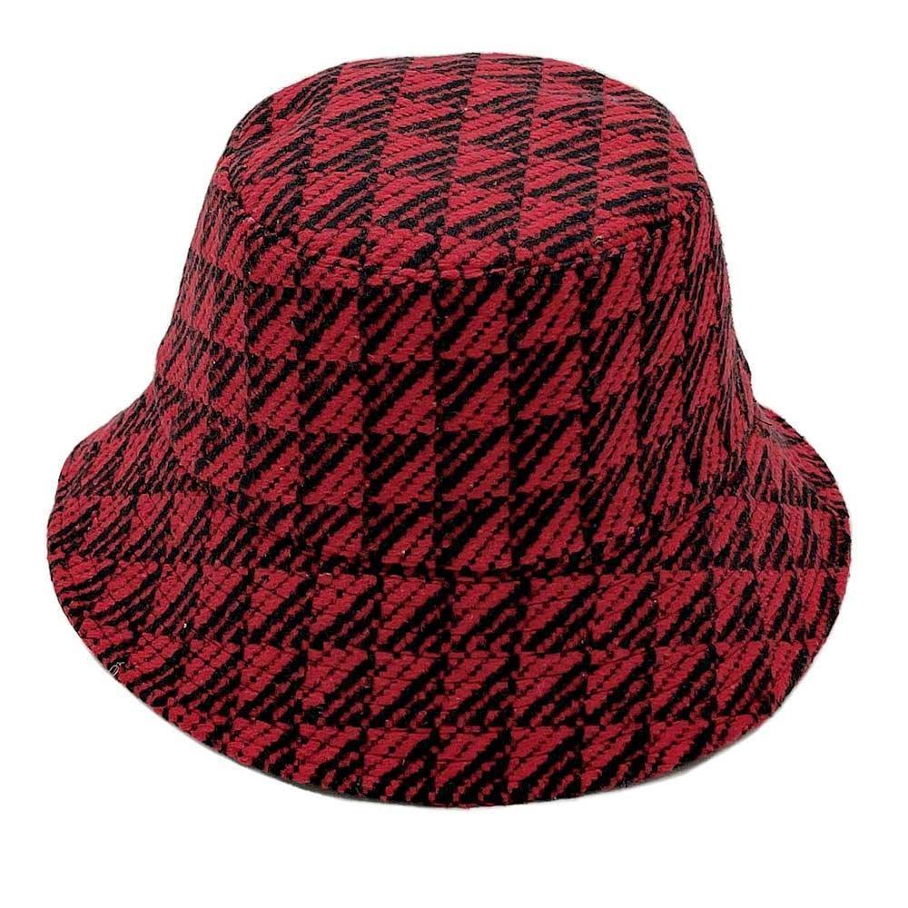 Geometric Patterned Bucket Hat - Jewelry Store by Erik Rayo