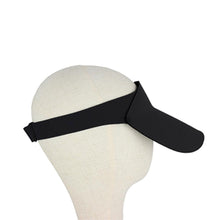 Load image into Gallery viewer, Solid Lycra Visor Hat
