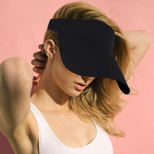 Load image into Gallery viewer, Solid Lycra Visor Hat
