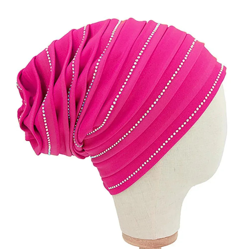 Bling Accented Turban Hat - Jewelry Store by Erik Rayo