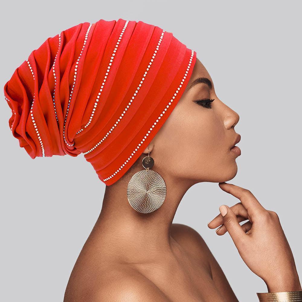 Bling Accented Turban Hat - Jewelry Store by Erik Rayo