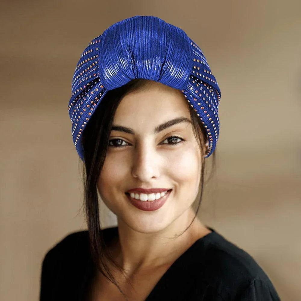 Bling Turban Hat - Jewelry Store by Erik Rayo