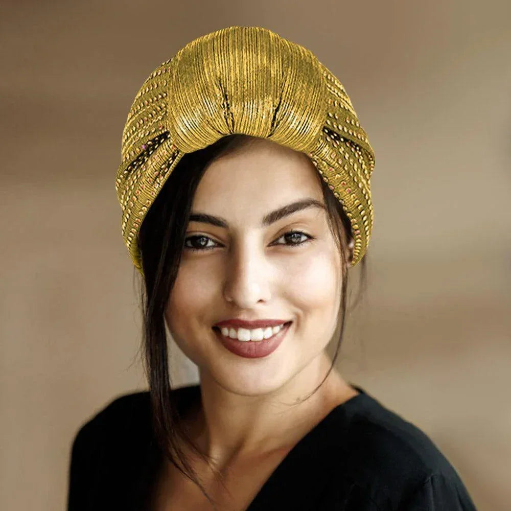 Bling Turban Hat - Jewelry Store by Erik Rayo