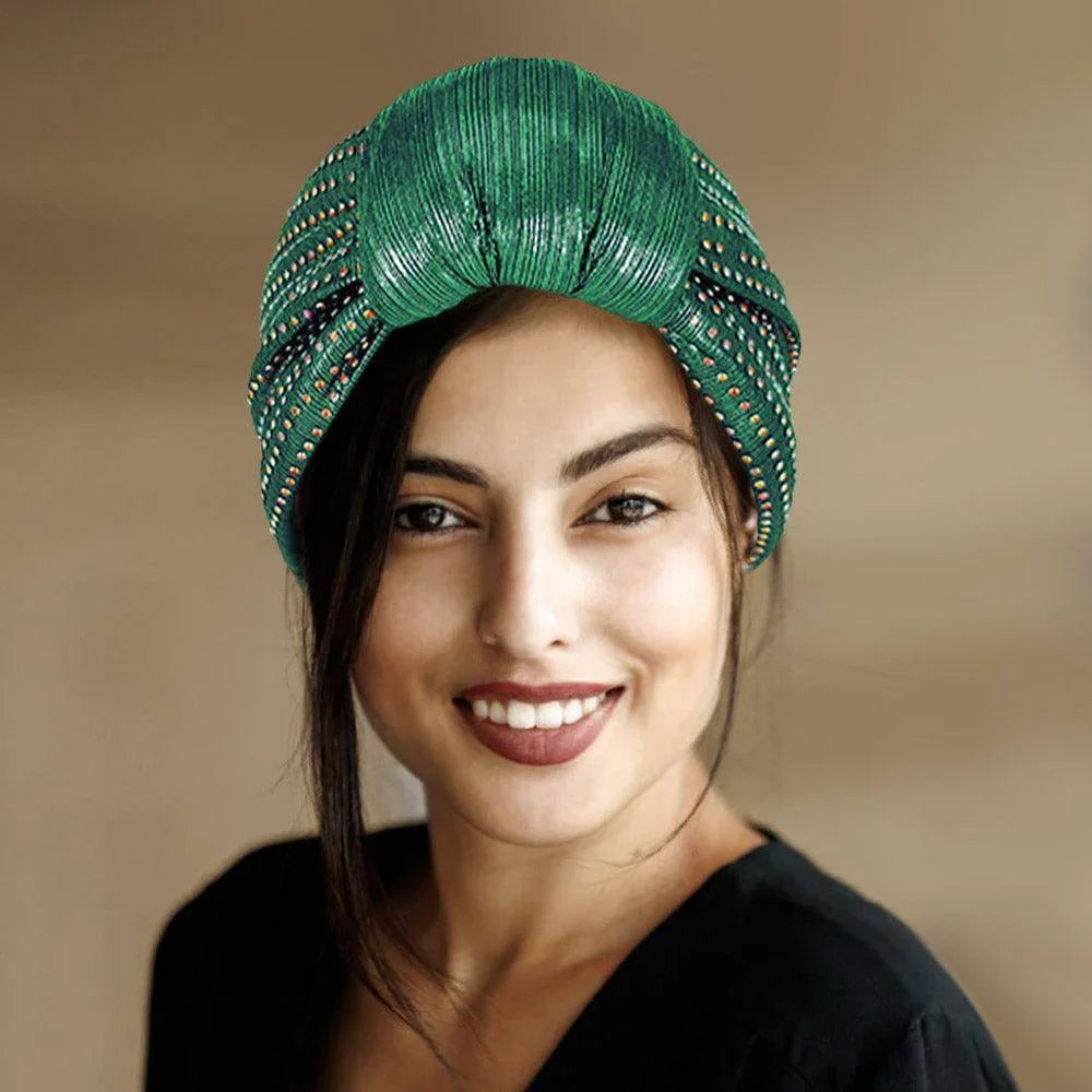 Bling Turban Hat - Jewelry Store by Erik Rayo