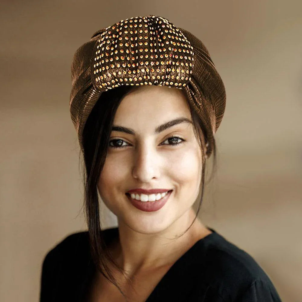 Bling Turban Hat - Jewelry Store by Erik Rayo