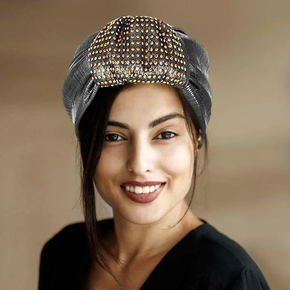 Bling Turban Hat - Jewelry Store by Erik Rayo