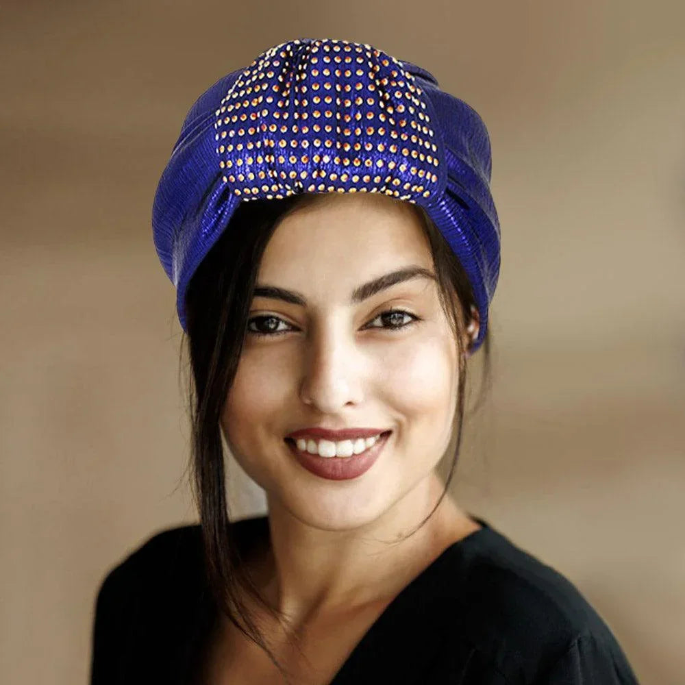 Bling Turban Hat - Jewelry Store by Erik Rayo