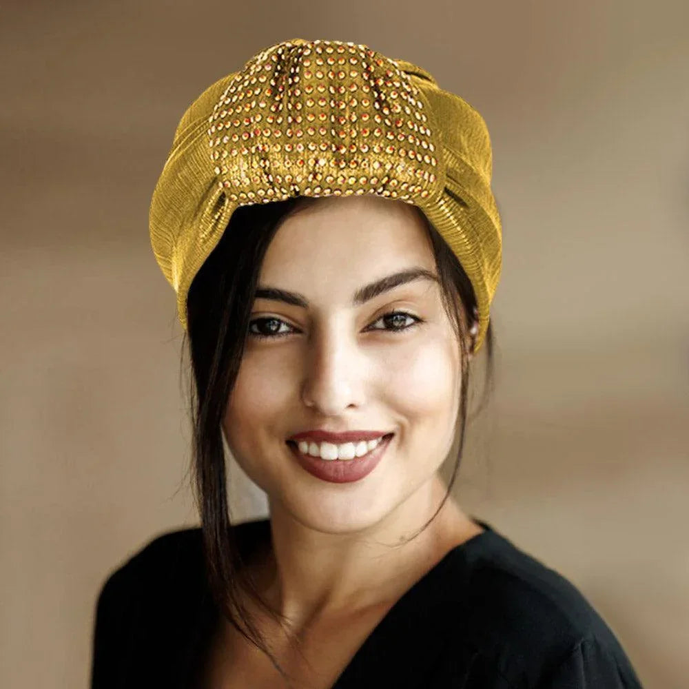 Bling Turban Hat - Jewelry Store by Erik Rayo
