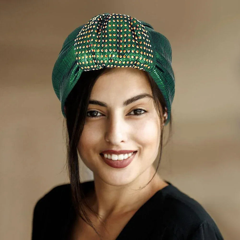 Bling Turban Hat - Jewelry Store by Erik Rayo