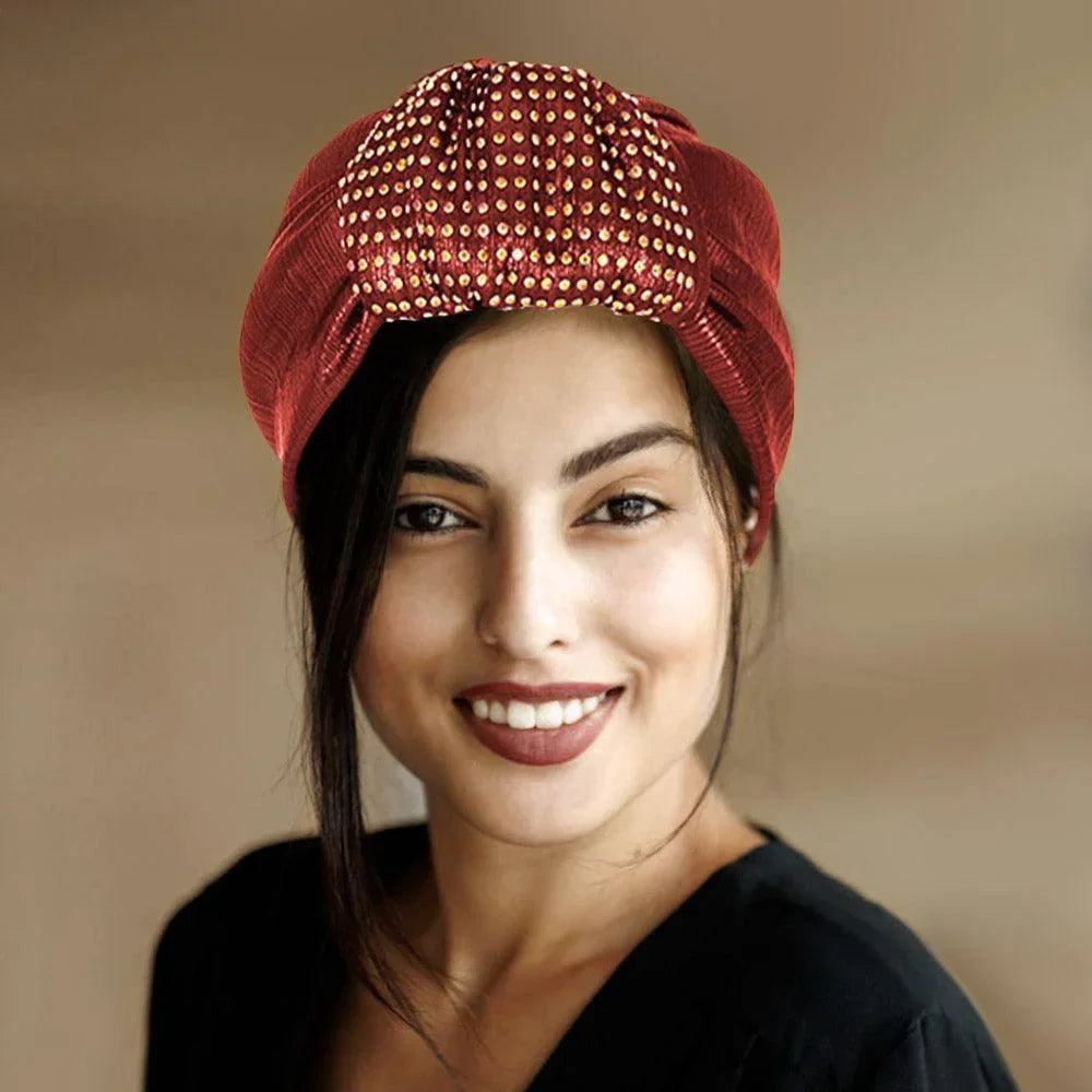Bling Turban Hat - Jewelry Store by Erik Rayo