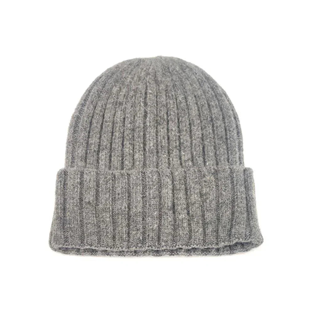 Solid Knit Beanie Hat - Jewelry Store by Erik Rayo