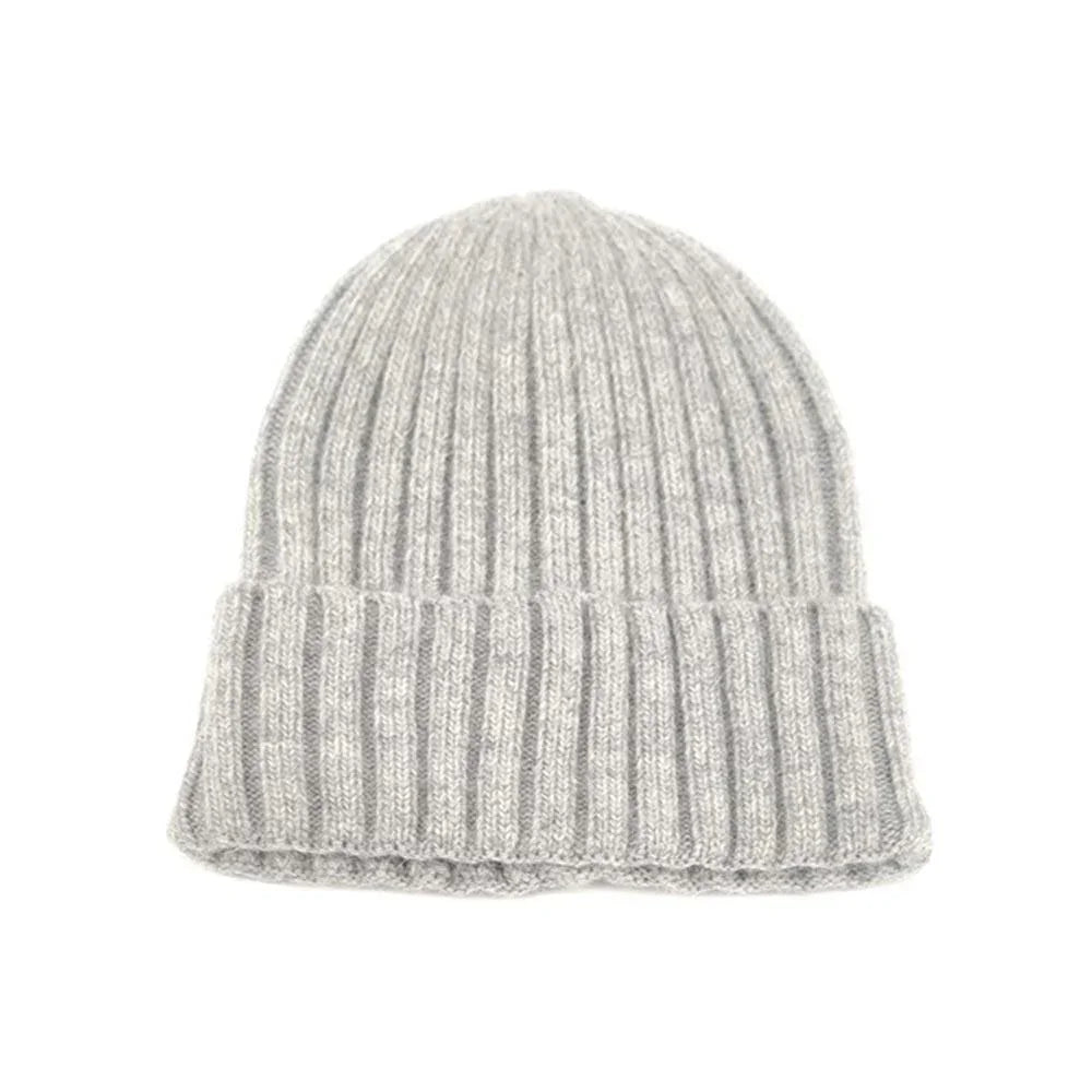 Solid Knit Beanie Hat - Jewelry Store by Erik Rayo