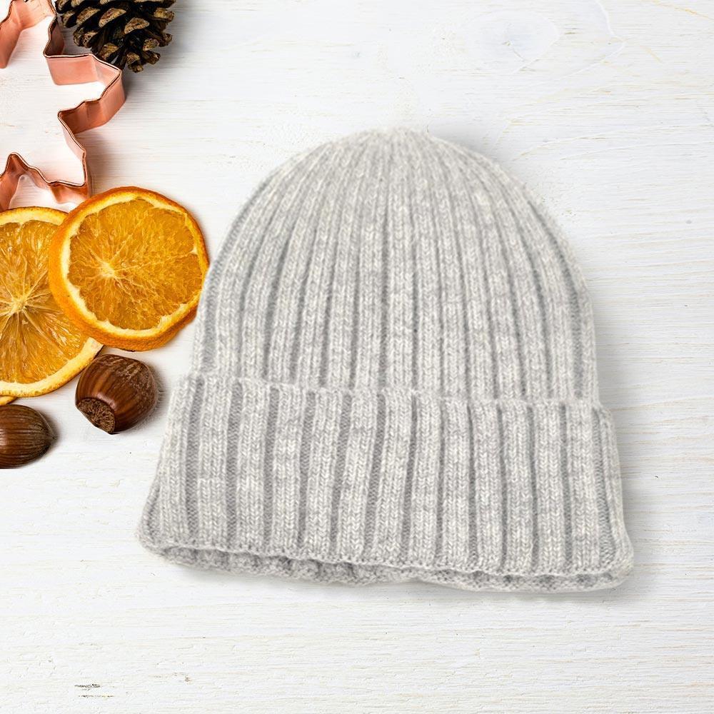 Solid Knit Beanie Hat - Jewelry Store by Erik Rayo